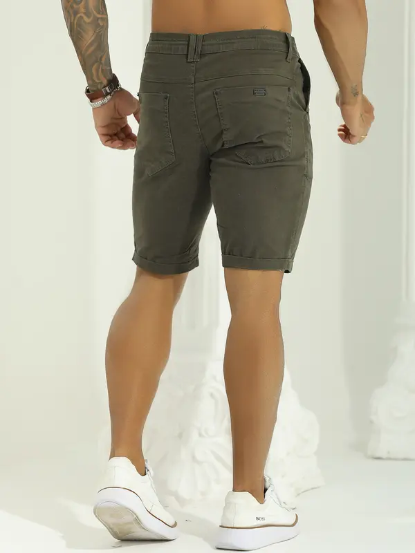 Bermuda Masculina Estilosa e Casual com Logomania Lateral Pit Bull Jeans Luxo