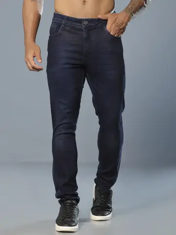 Calça Masculina Pit Bull Jeans Luxo Casual com Modelagem Moderna e Bordado no Bolso
