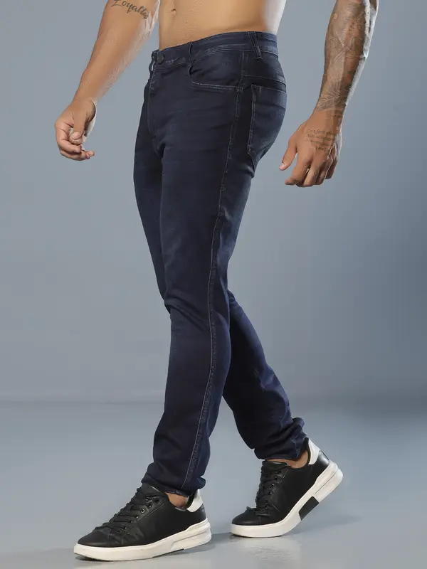 Calça Masculina Pit Bull Jeans Luxo Casual com Modelagem Moderna e Bordado no Bolso