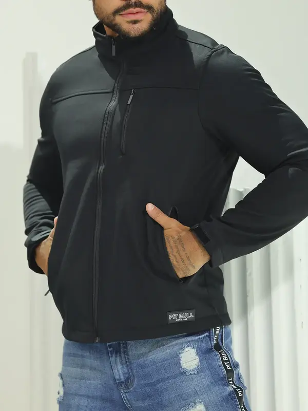 Jaqueta Masculina Estilosa e Elegante com Caimento Confortável Pit Bull Jeans Luxo