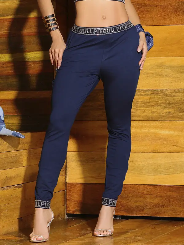 Calça Feminina Confortável e Estilosa com Elástico Personalizado Pit Bull Jeans Luxo