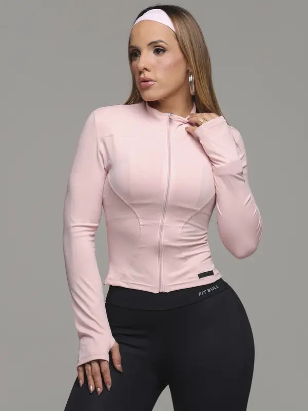 Blusa Manga Longa Estilosa e Versátil com Caimento Modelador Empório Pit Bull