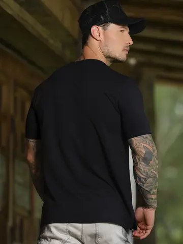 Camiseta Gola O Autêntica e Versátil com Estampa em Relevo Pit Bull Jeans Luxo