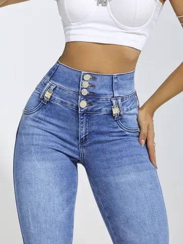 Calça Cintura Perfeita Estilosa e Confortável com Modelagem Ajustada Pit Bull Jeans Premium