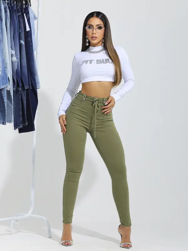 Calça Jogger Color Estilosa Pit Bull Jeans Premium