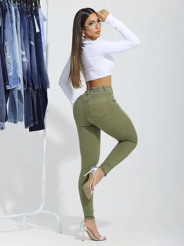 Calça Jogger Color Estilosa Pit Bull Jeans Premium
