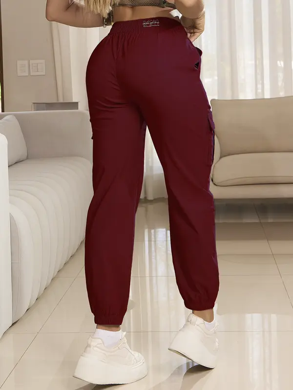 Calça Jogger Feminina Versátil e Estilosa Empório Pit Bull Confortável