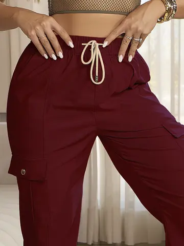 Calça Jogger Feminina Versátil e Estilosa Empório Pit Bull Confortável