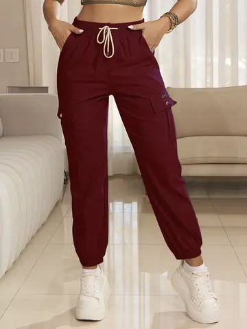 Calça Jogger Feminina Versátil e Estilosa Empório Pit Bull Confortável