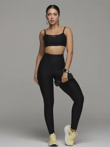 Conjunto Calça e Top Estiloso com Caimento Modelador Pit Bull Jeans Fitness