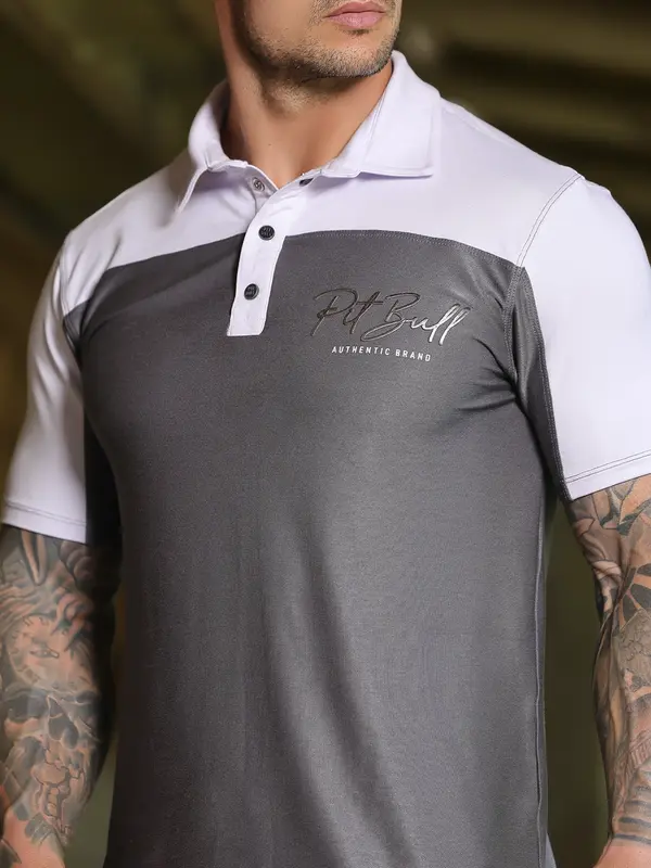 Polo Masculina Sofisticada e Versátil com Caimento Confortável Pit Bull Jeans Luxo