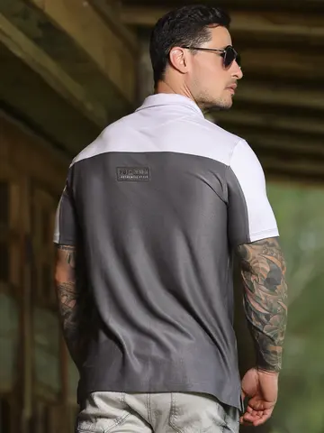Polo Masculina Sofisticada e Versátil com Caimento Confortável Pit Bull Jeans Luxo