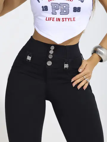 Calça Cintura Perfeita Estilosa com Caimento Sofisticado Pit Bull Jeans Premium