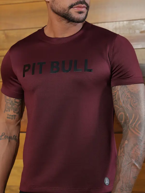 Camiseta Gola O Estilosa e Sofisticada com Estampa Metalizada Pit Bull Jeans Luxo