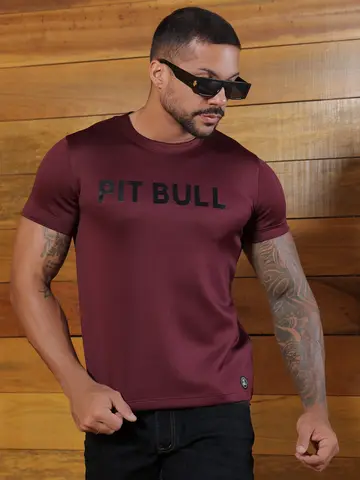 Camiseta Gola O Estilosa e Sofisticada com Estampa Metalizada Pit Bull Jeans Luxo