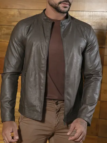 Jaqueta Masculina Sofisticada e Estilosa Pit Bull Jeans Luxo