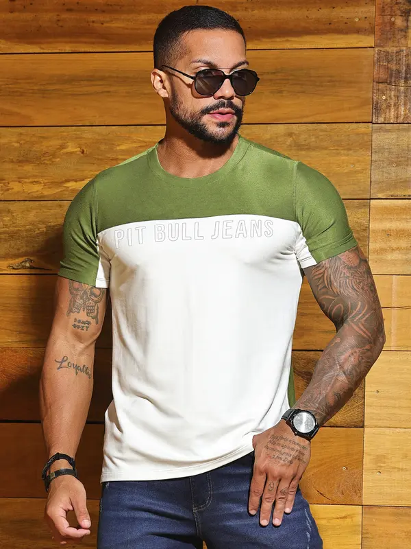 Camiseta Gola O Estilosa e Autêntica com Logomania Pit Bull Jeans Luxo