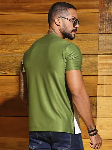 Camiseta Gola O Estilosa e Autêntica com Logomania Pit Bull Jeans Luxo