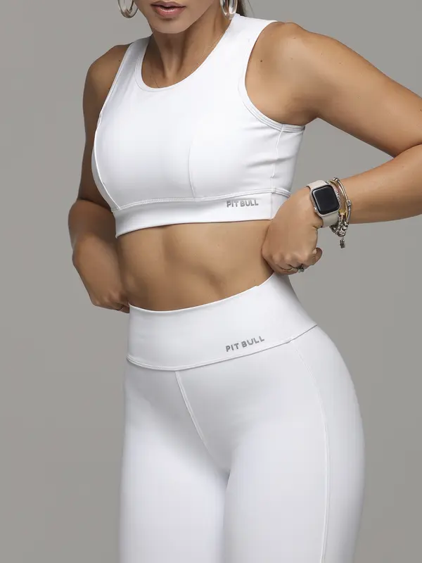 Conjunto Top e Calça Flare Elegante com Modelagem Premium Pit Bull Jeans Fitness