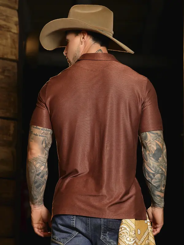 Polo Masculina Estilosa e Elegante com Acabamento Sofisticado Pit Bull Jeans Luxo