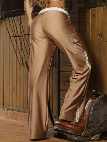 Calça Wide Leg Color Elegante e Estilosa com Caimento Confortável Pit Bull Jeans Luxo