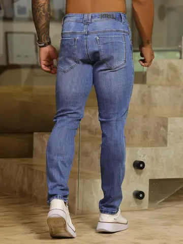 Calça Masculina Versátil e Confortável com Acabamento Sofisticado Pit Bull Jeans Luxo