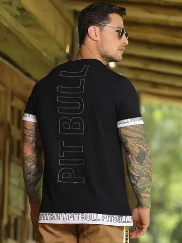 Camiseta Gola O Sofisticada e Versátil com Detalhes Personalizados Pit Bull Jeans Luxo