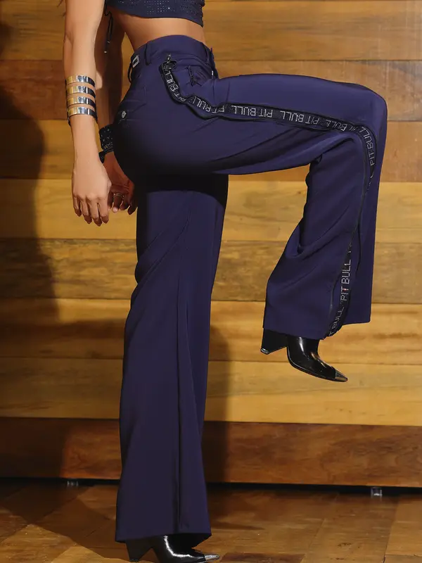 Calça Alfaiataria Elegante e Sofisticada com Elástico Lateral Pit Bull Jeans Luxo