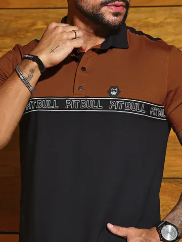 Polo Masculina Sofisticada e Casual com Elástico Personalizado Pit Bull Jeans Luxo
