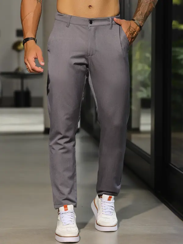 Calça Masculina Slim Elegante com Acabamento Sofisticado Pit Bull Jeans Luxo
