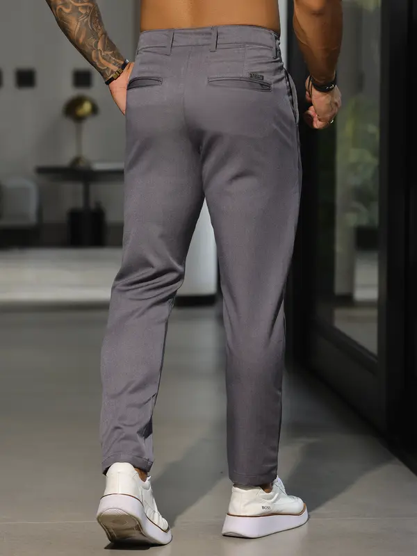 Calça Masculina Slim Elegante com Acabamento Sofisticado Pit Bull Jeans Luxo