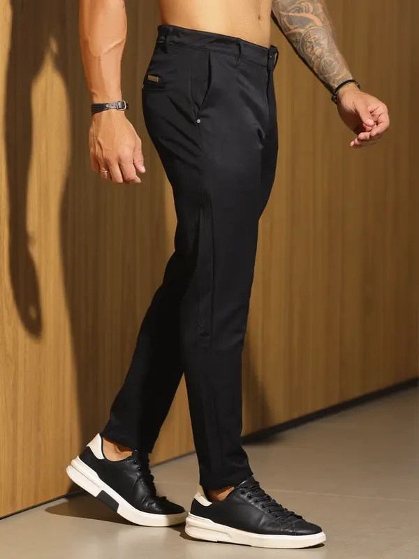Calça Masculina Slim Elegante com Acabamento Sofisticado Pit Bull Jeans Luxo