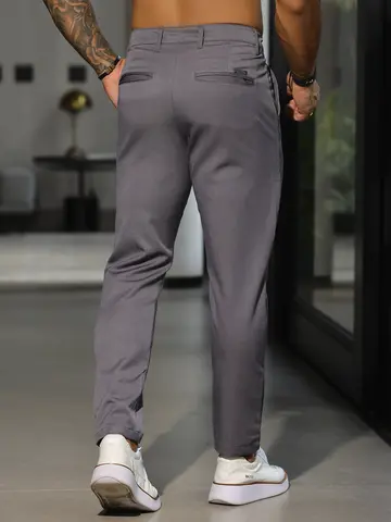 Calça Masculina Slim Elegante com Acabamento Sofisticado Pit Bull Jeans Luxo