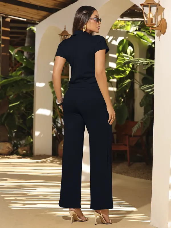 Conjunto Calça e Polo Elegante com Caimento Confortável Empório Pit Bull