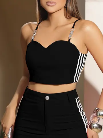 Conjunto Saia Longa e Top Elegante com Caimento Impecável Empório Pit Bull