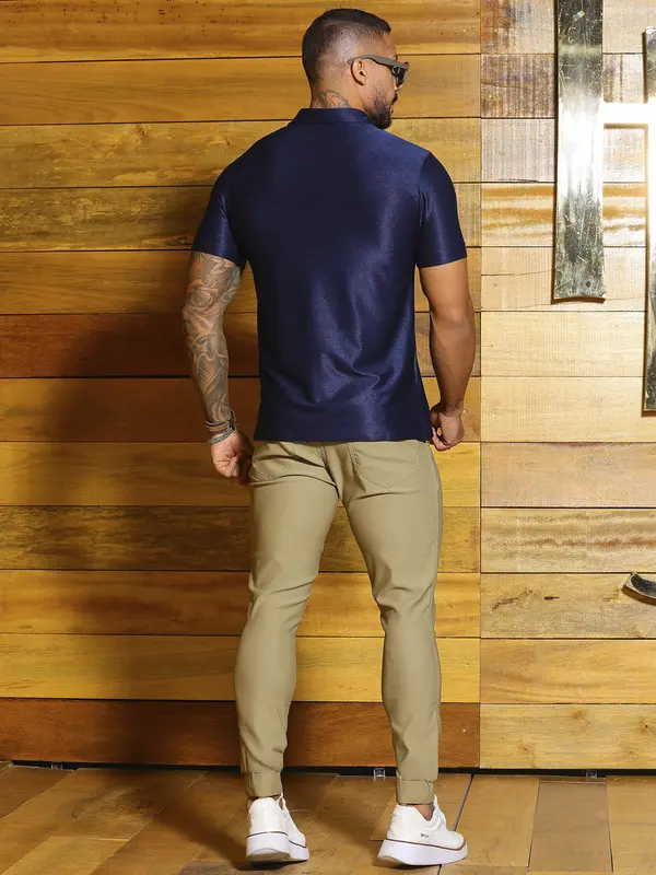 Calça Jogger Masculina Estilosa e Casual com Cordão de Amarração Pit Bull Jeans Luxo