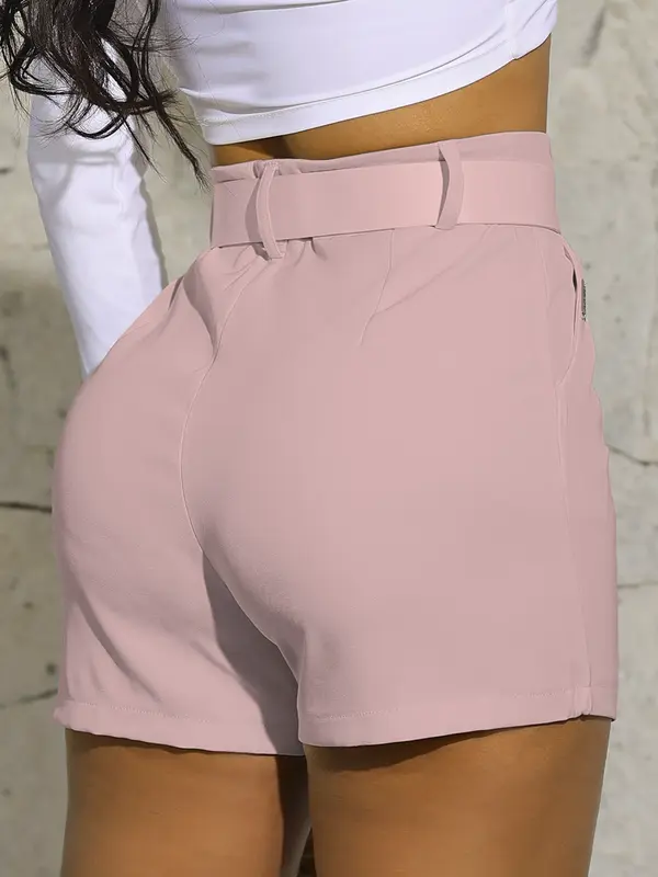 Short Sofisticado com Caimento Confortável e Cinto Personalizado Empório Pit Bull