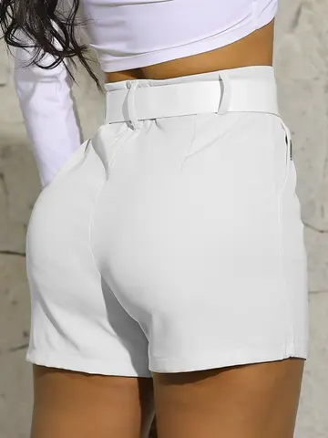 Short Sofisticado com Caimento Confortável e Cinto Personalizado Empório Pit Bull