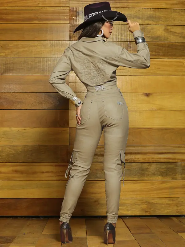 Jaqueta Cropped Sofisticada e Estilosa com Caimento Confortável Pit Bull Jeans Luxo