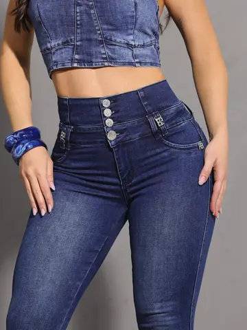 Calça Cintura Perfeita com Modelagem que Valoriza a Silhueta Pit Bull Jeans Premium