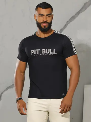 Camiseta Gola O Sofisticada e Elegante com Detalhes nos Ombros Pit Bull Jeans Luxo