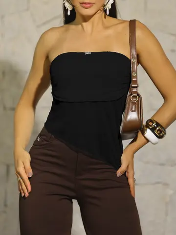 Blusa Tomara que Caia Elegante com Caimento Sofisticado Empório Pit Bull