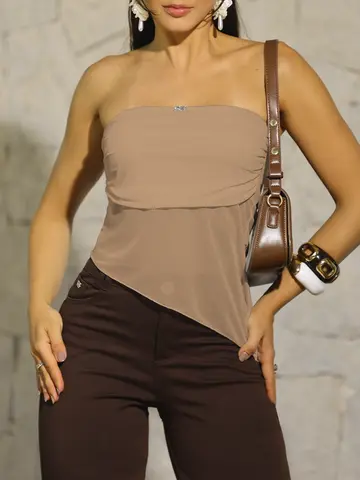 Blusa Tomara que Caia Elegante com Caimento Sofisticado Empório Pit Bull