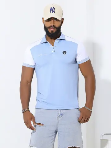 Polo Masculina Casual e Estilosa com Detalhes em Relevo Pit Bull Jeans Luxo
