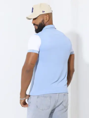 Polo Masculina Casual e Estilosa com Detalhes em Relevo Pit Bull Jeans Luxo