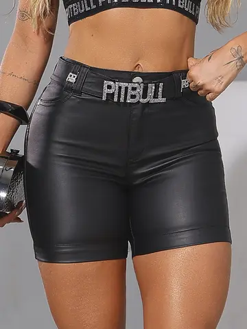 Bermuda Meia Coxa Sofisticada e Modeladora com Cinto Pit Bull Jeans Luxo