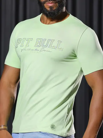 Camiseta Gola O Autêntica e Casual com Estampa em Relevo Pit Bull Jeans Luxo