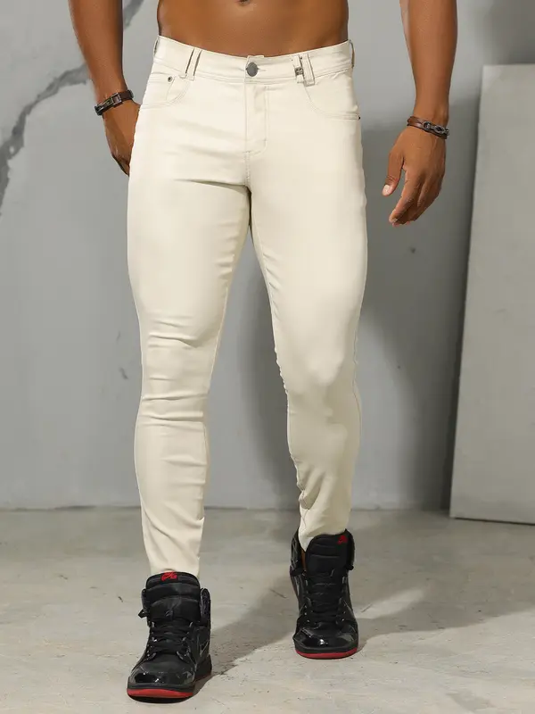 Calça Masculina com Detalhes Personalizados Pit Bull Jeans Luxo