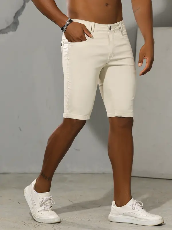 Bermuda Masculina Color Estilosa com Design Casual Pit Bull Jeans Luxo