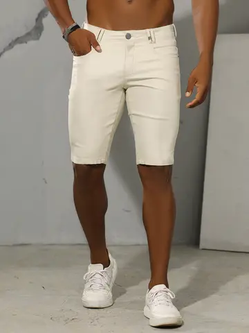 Bermuda Masculina Color Estilosa com Design Casual Pit Bull Jeans Luxo